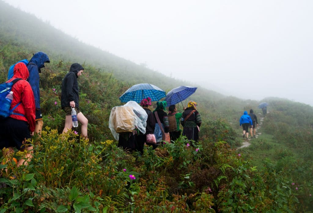 sapa vietnam trekking