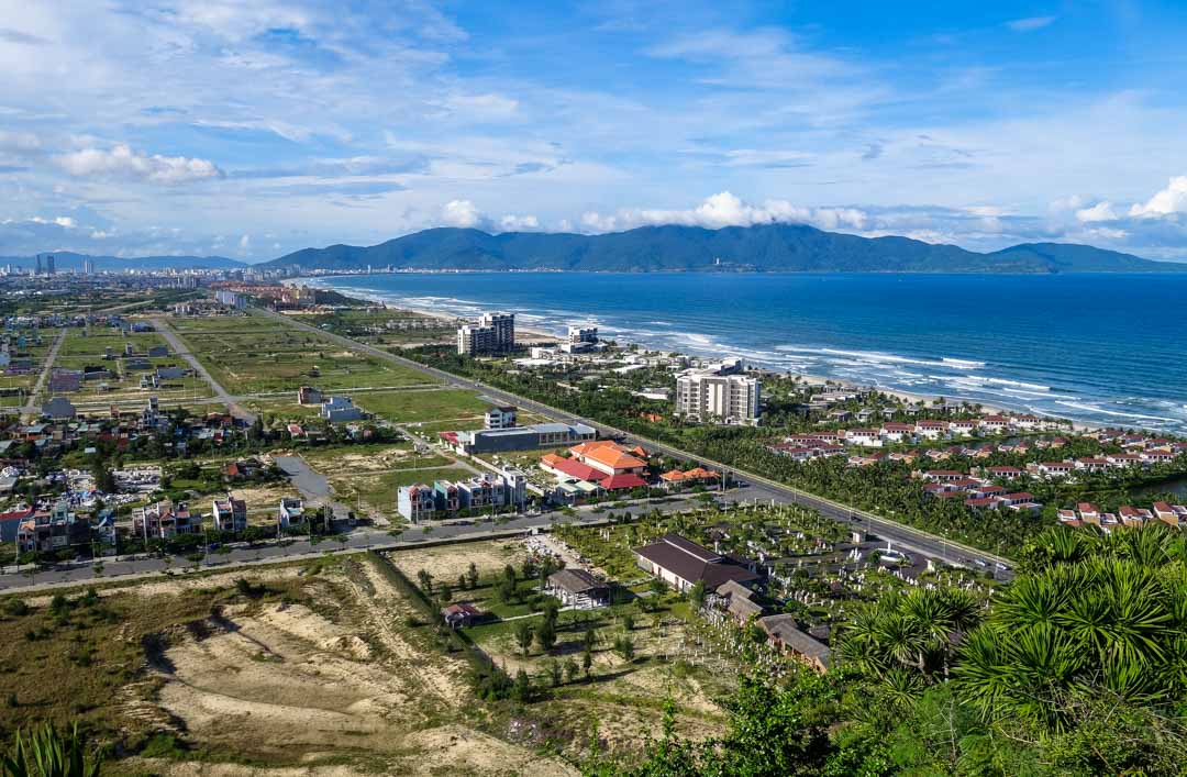 Mountain view of Beach - Things To Do In Da Nang Vietnam