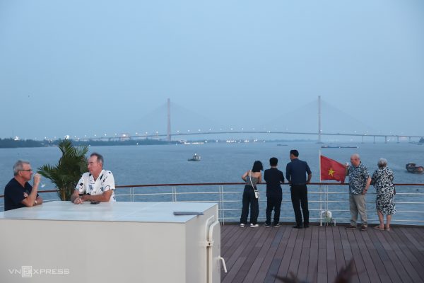VIctoria Mekong Cruise deck