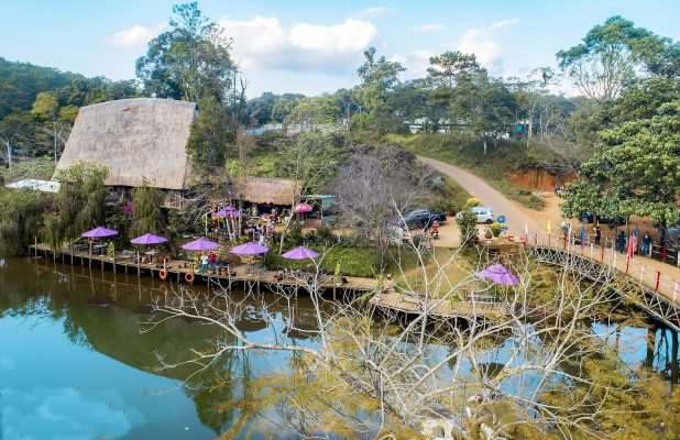 Mang Den tourist area. Photo: Kon Tum Online Newspaper